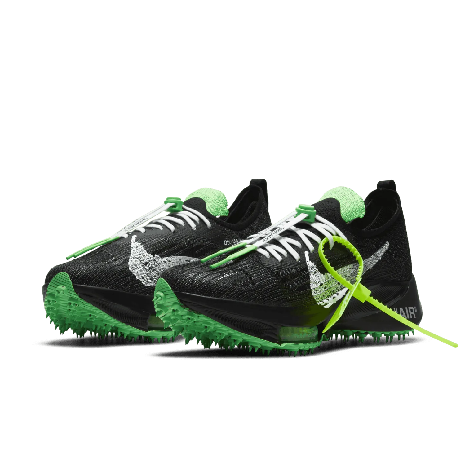 Nike Air Zoom Tempo NEXT% Off-White Black Scream Green image 6