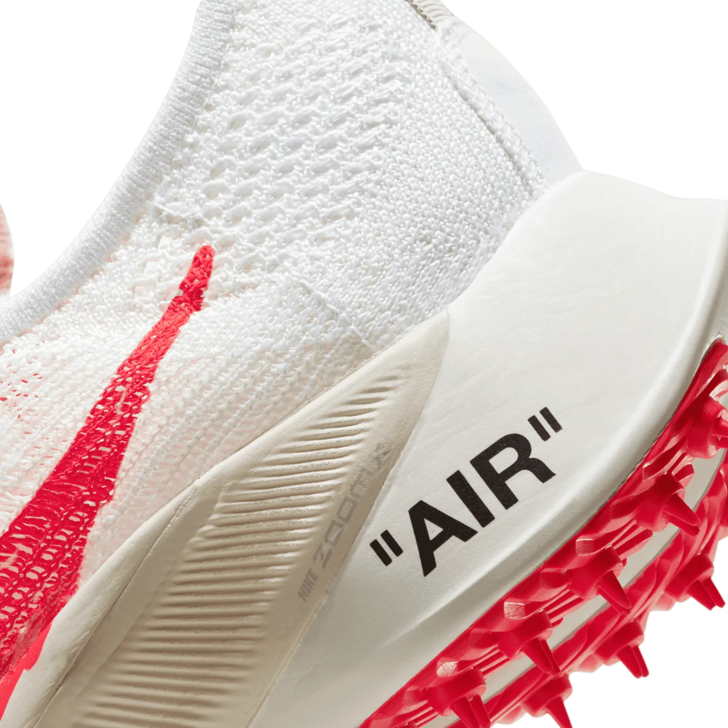 Nike Air Zoom Tempo NEXT% Off White White Solar Red image 9