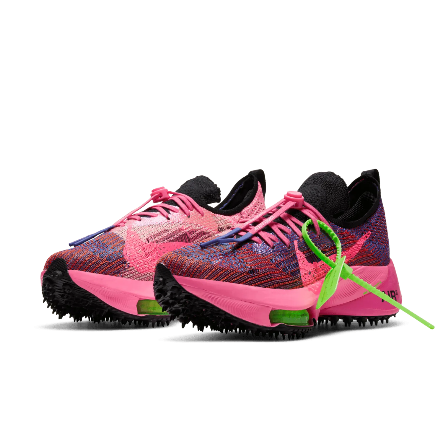 Nike Air Zoom Tempo NEXT% Off-White Racer Blue Pink Glow image 6