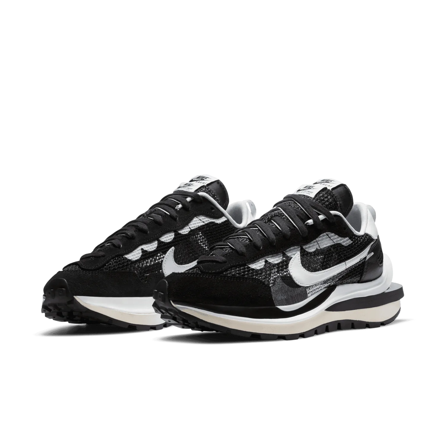 Nike Vaporwaffle sacai Black White image 4
