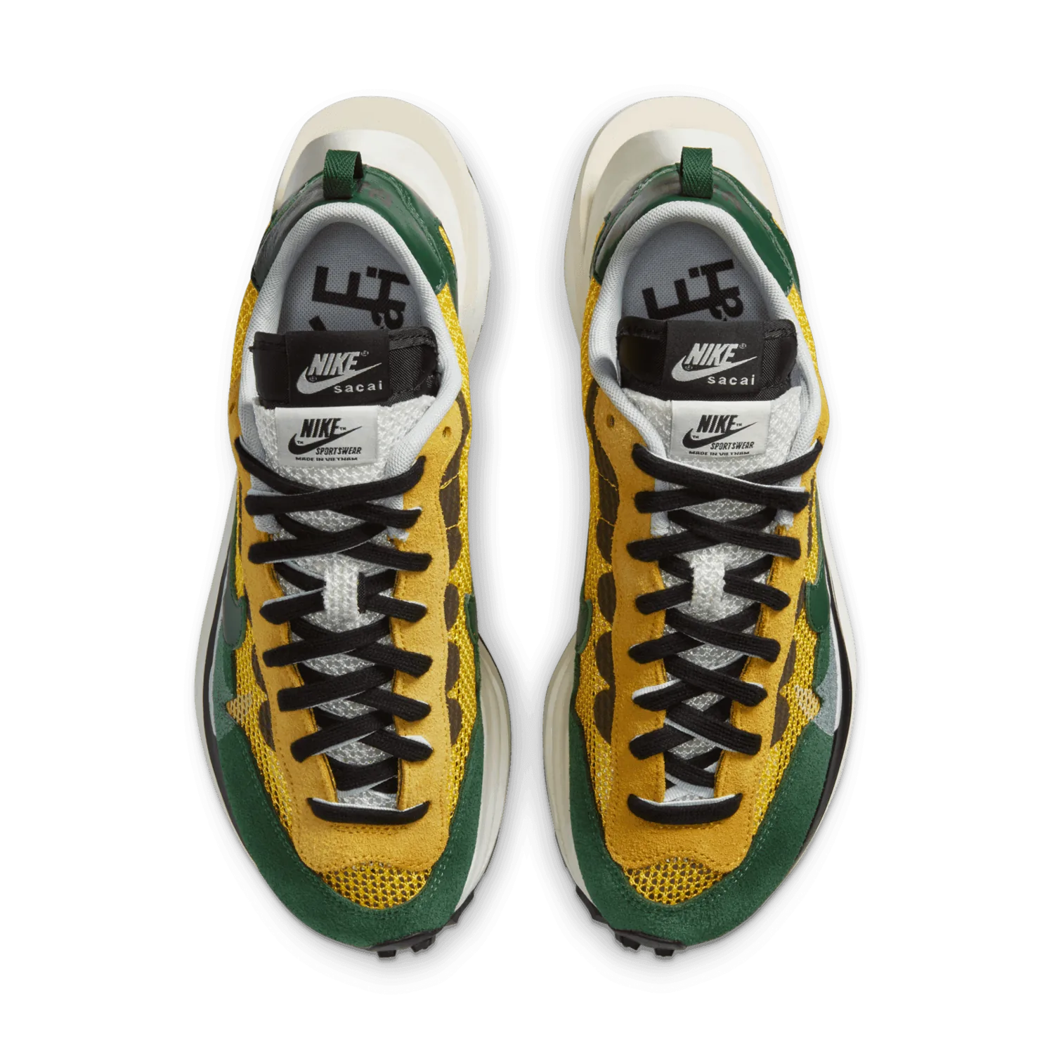 Nike Vaporwaffle sacai Tour Yellow Stadium Green image 3