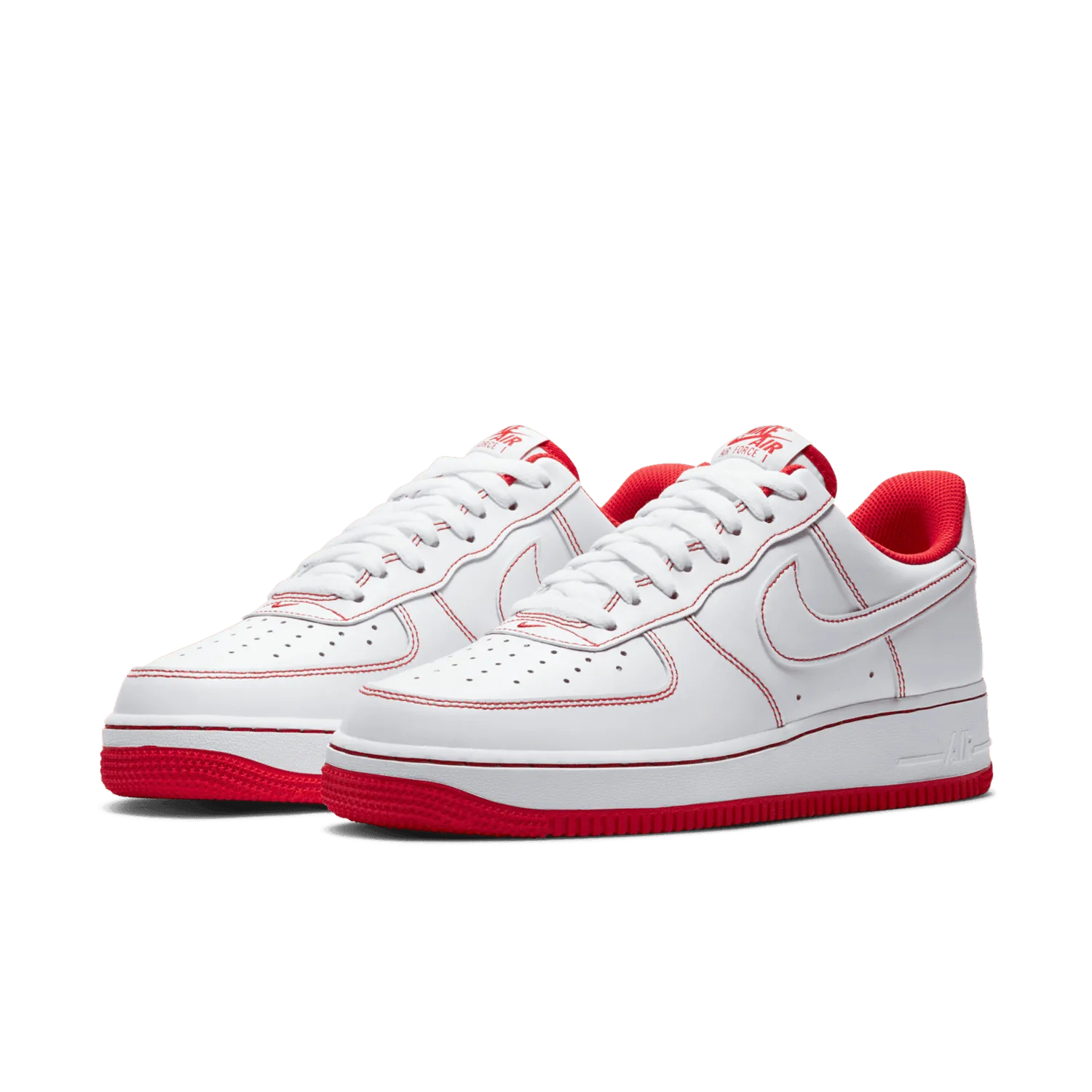 Nike Air Force 1 Low '07 White University Red image 4