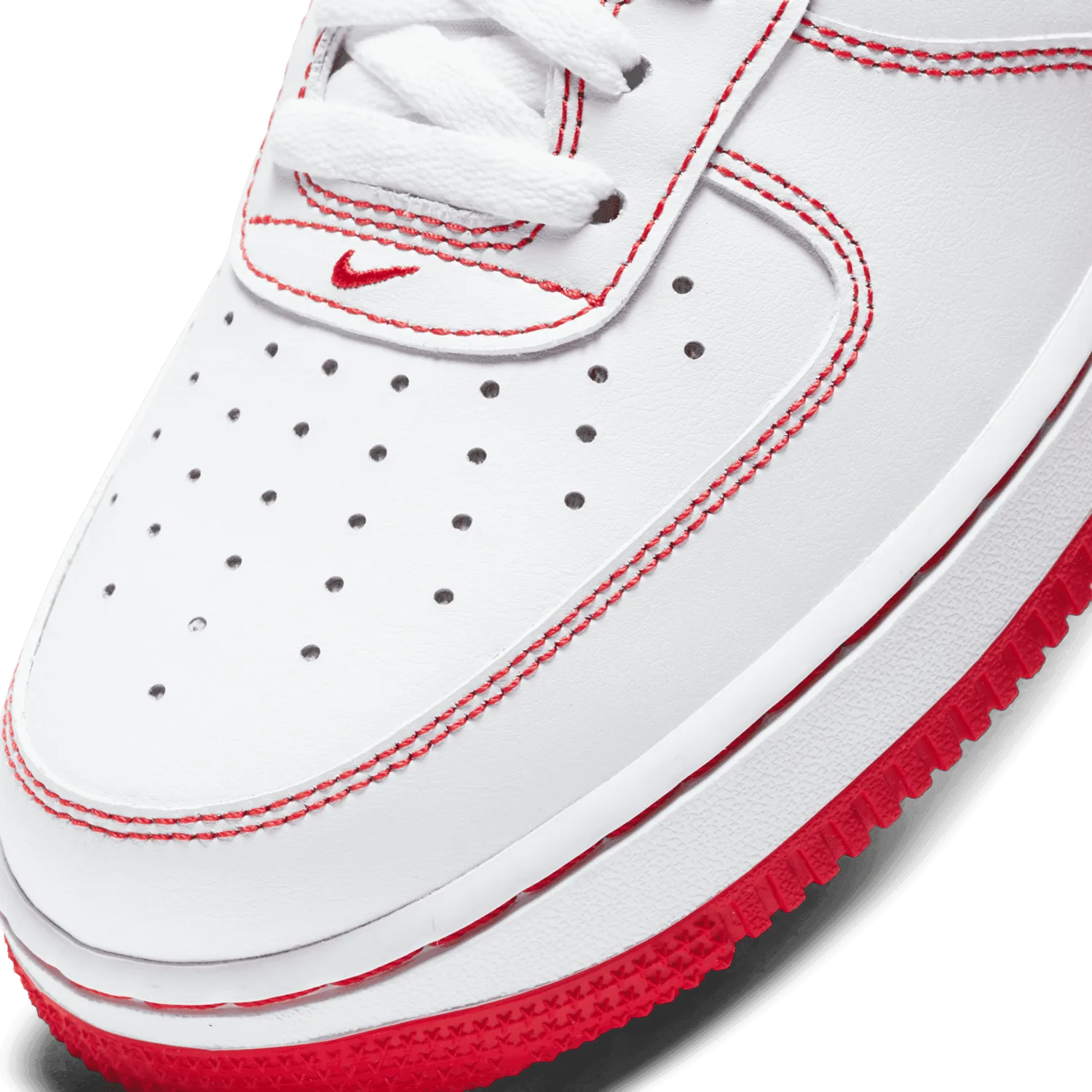 Nike Air Force 1 Low '07 White University Red image 6