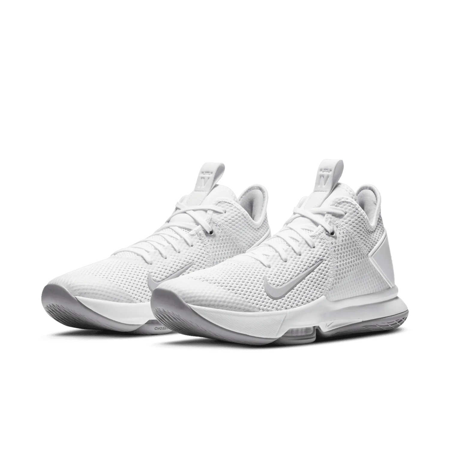 Nike LeBron Witness 4 White Wolf Grey image 4