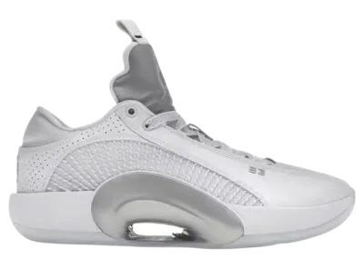 Air Jordan XXXV Low Metallic Silver (Clear Sole)
