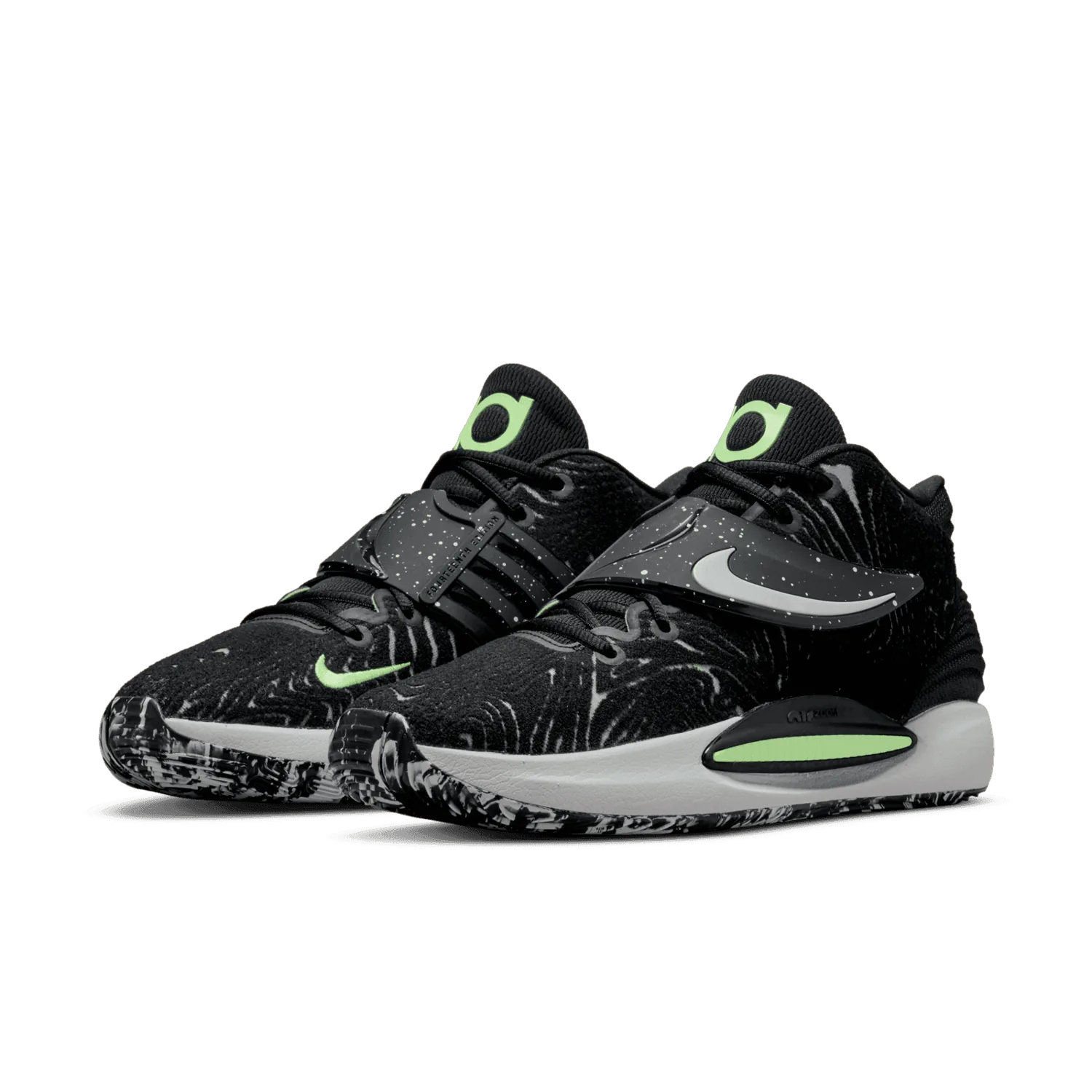 Nike KD 14 Black Lime Glow image 4
