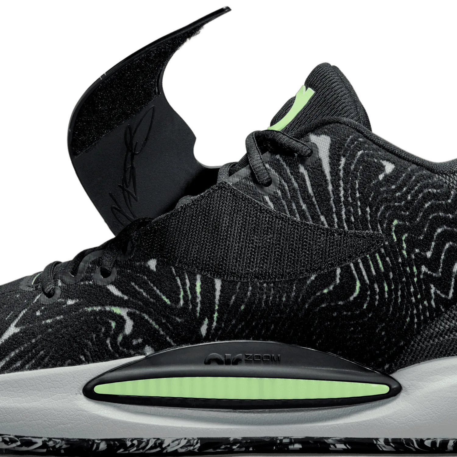 Nike KD 14 Black Lime Glow image 8