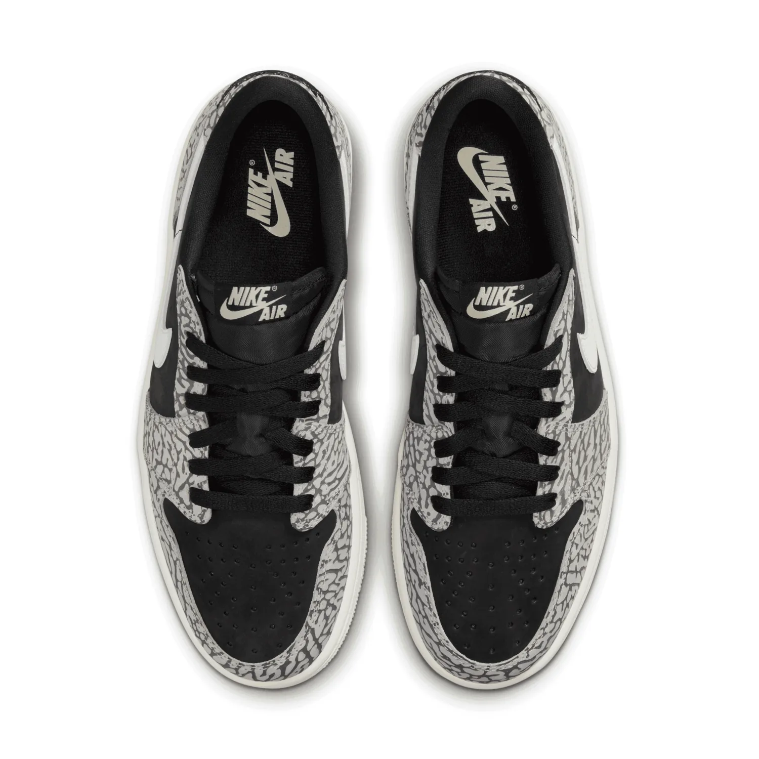 Air Jordan 1 Low OG Black Cement image 2