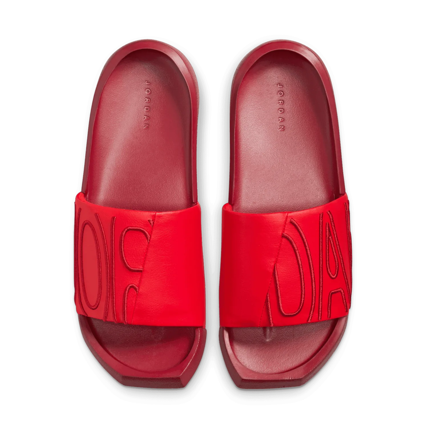 Jordan NOLA Slides in Red image 3