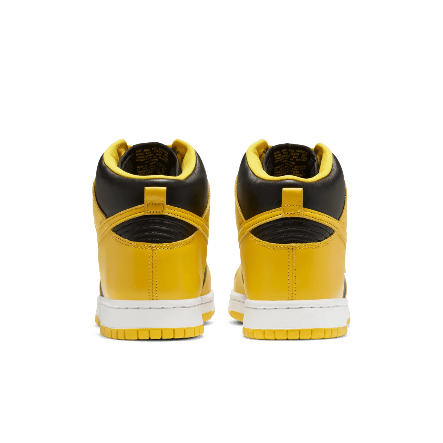 Nike Dunk High Black Varsity Maize image 5