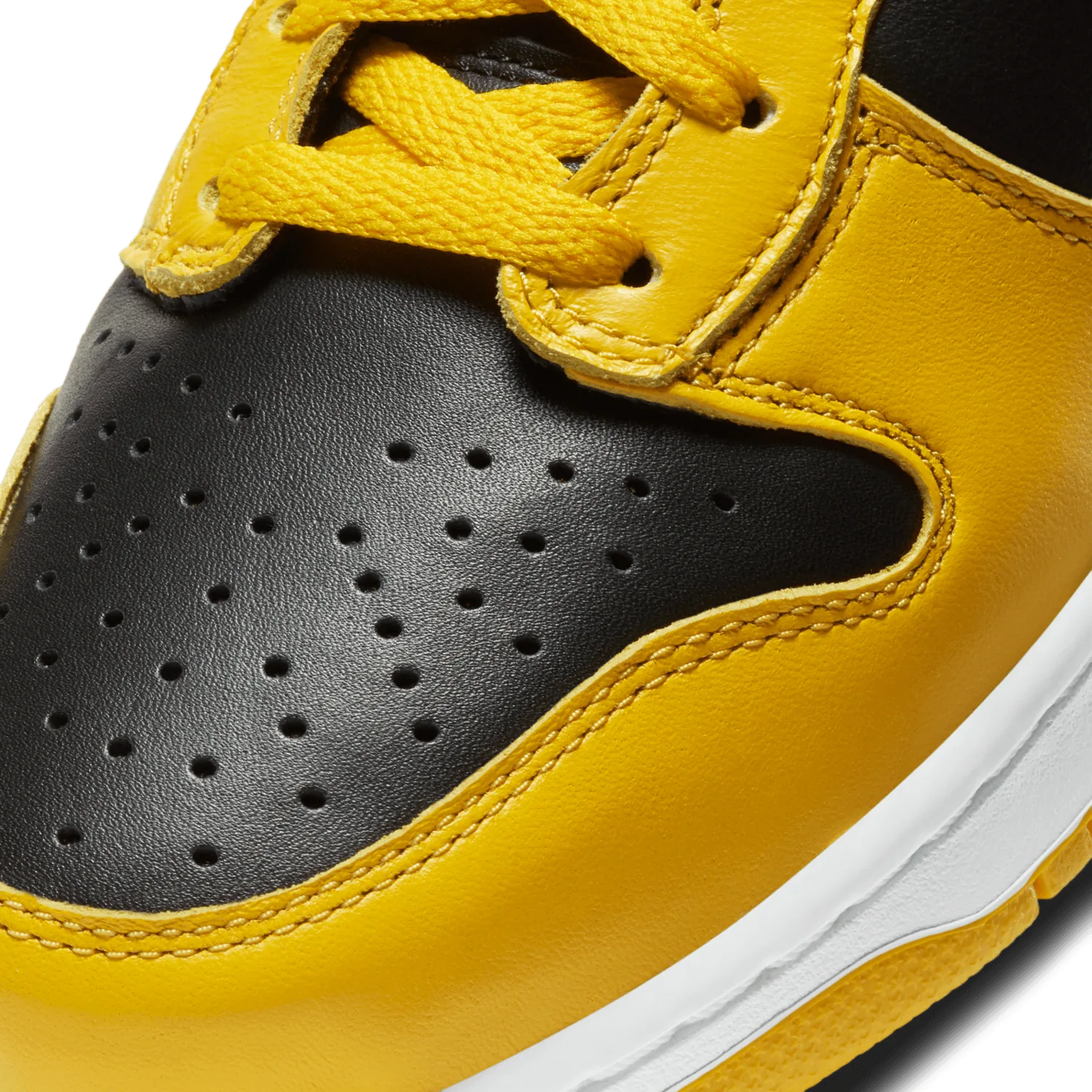 Nike Dunk High Black Varsity Maize image 6