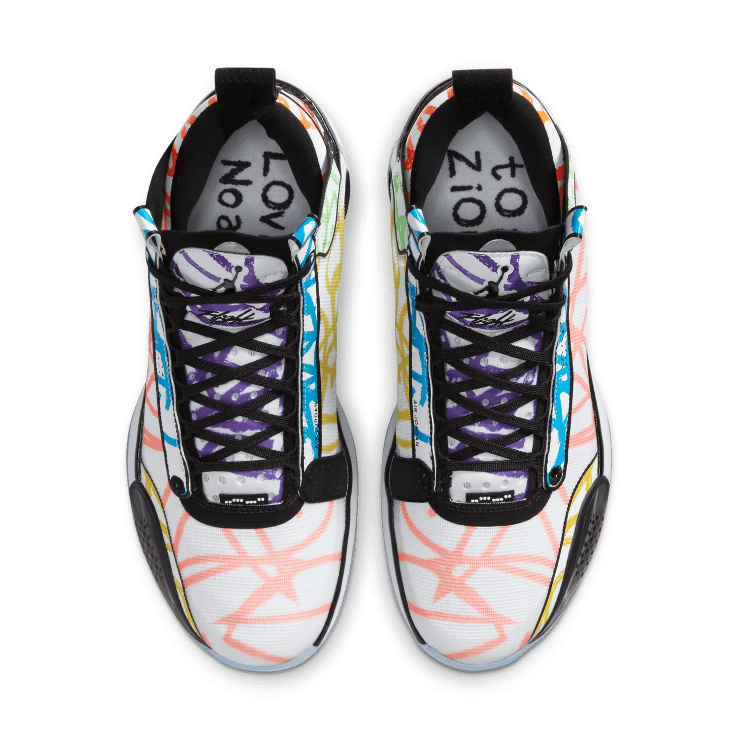 Air Jordan XXXIV Zion Williamson Coloring Book image 3