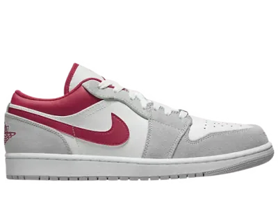 Jordan 1 Low SE Light Smoke Grey Gym Red