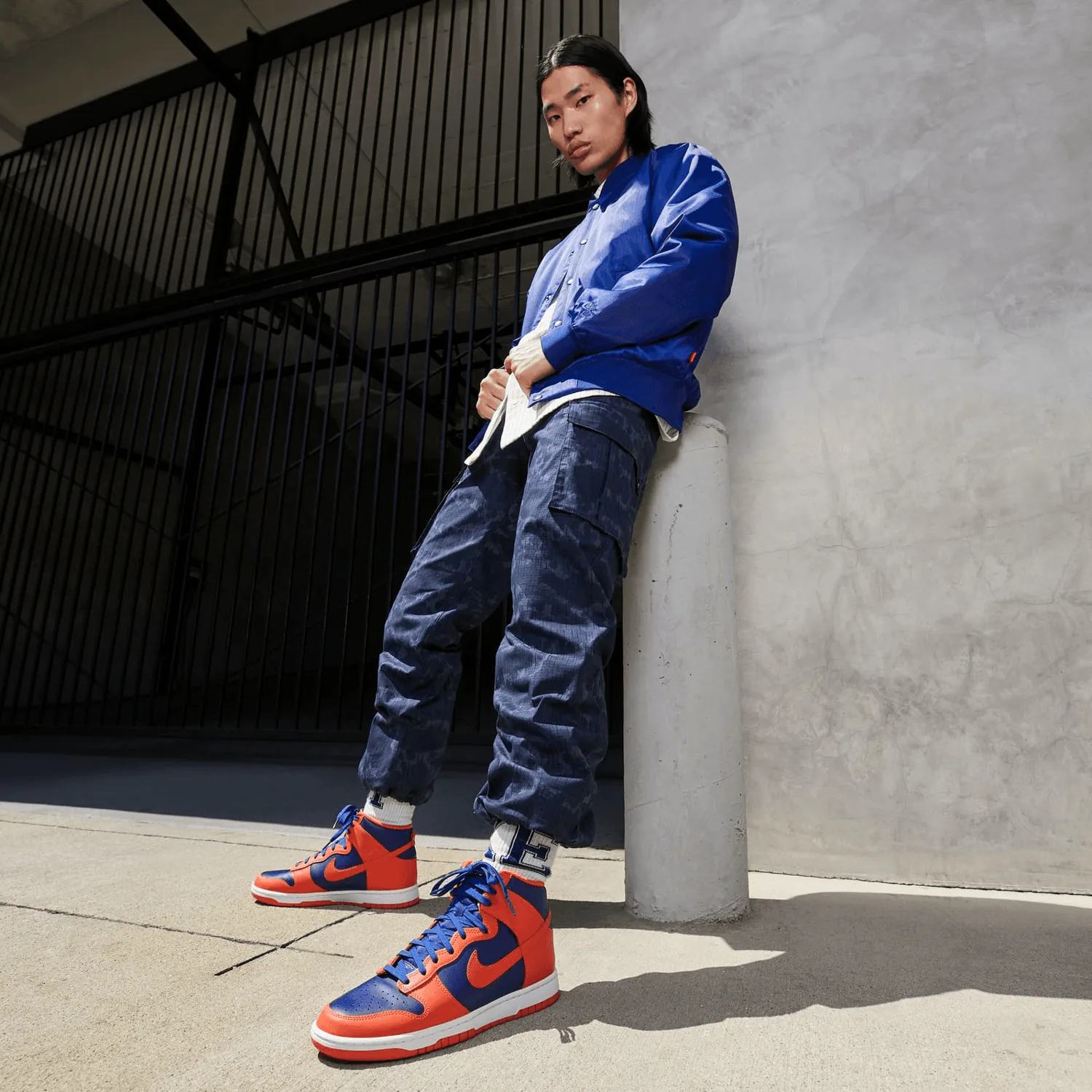 Nike Dunk High Knicks image 9