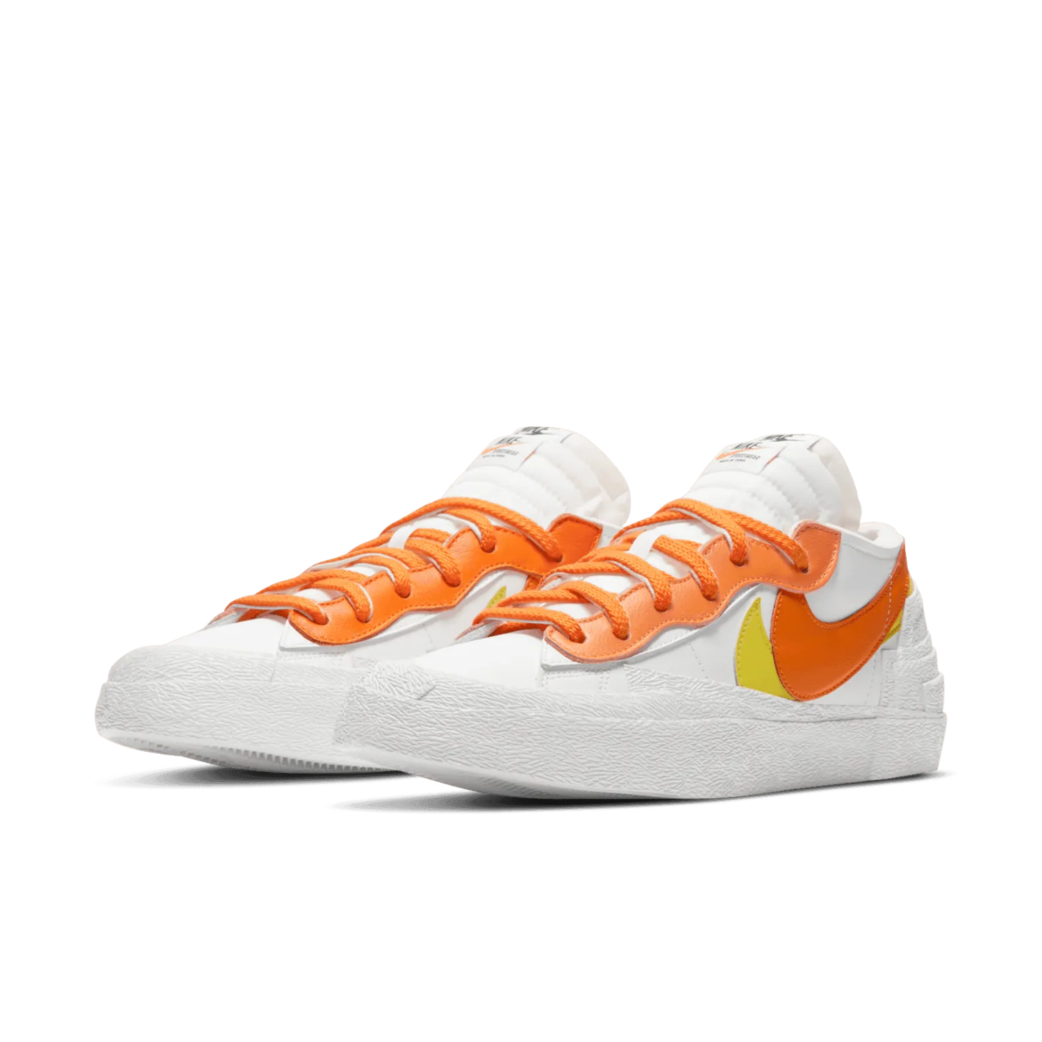 Nike Blazer Low sacai White Magma Orange image 6