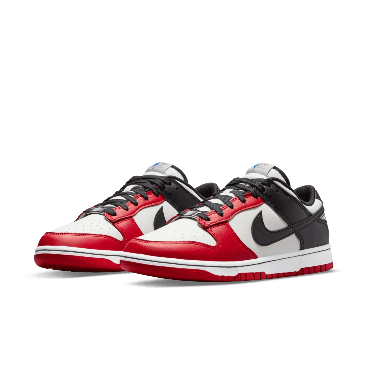 Nike Dunk Low EMB NBA 75th Anniversary Chicago image 4