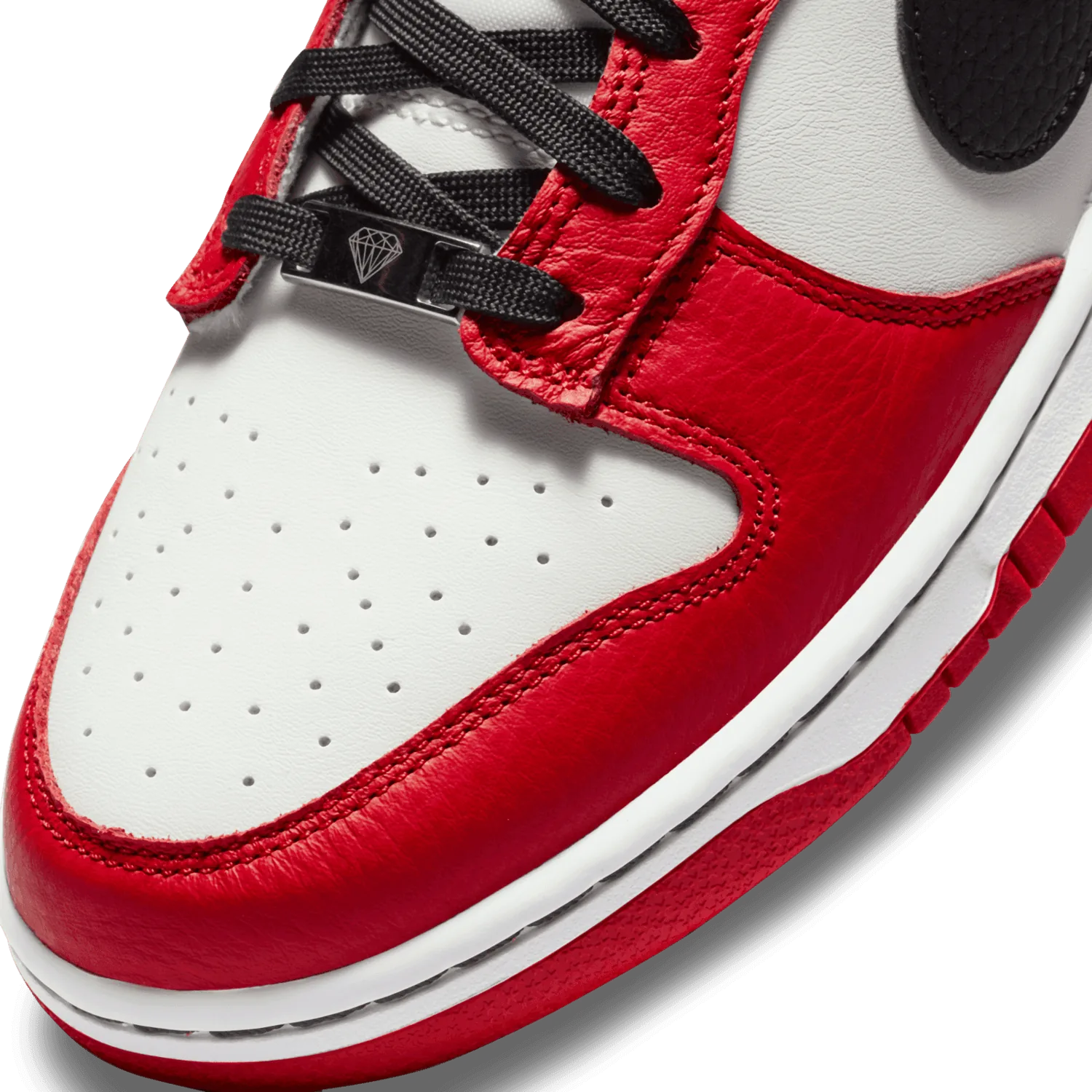 Nike Dunk Low EMB NBA 75th Anniversary Chicago image 6