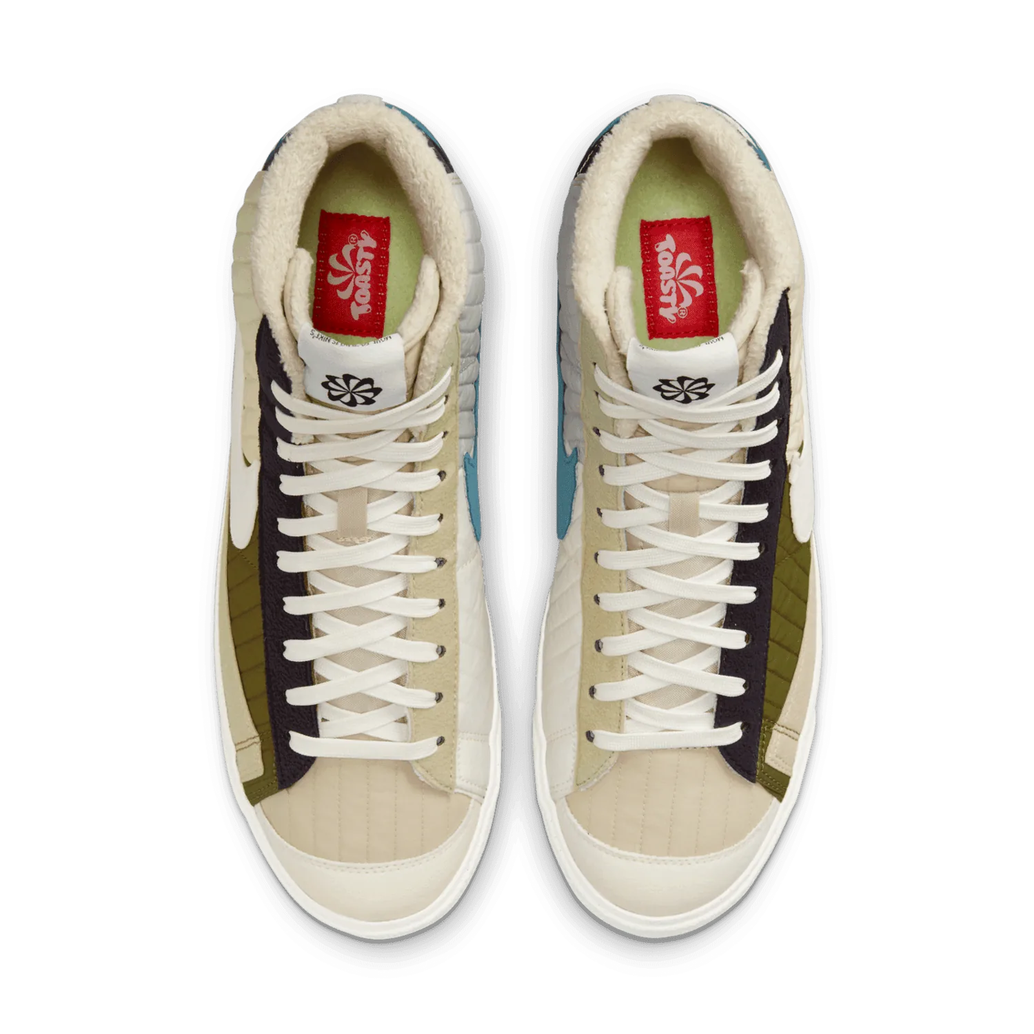 Nike Blazer Mid 77 Premium Toast Sail Quilted image 3