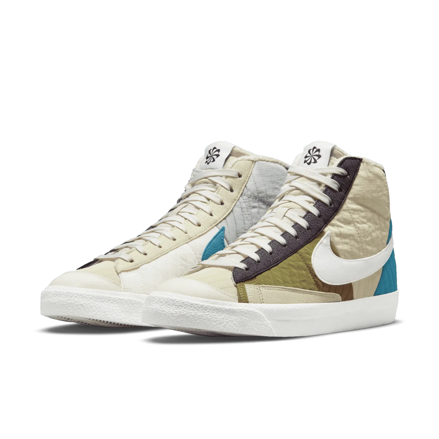 Nike Blazer Mid 77 Premium Toast Sail Quilted image 4
