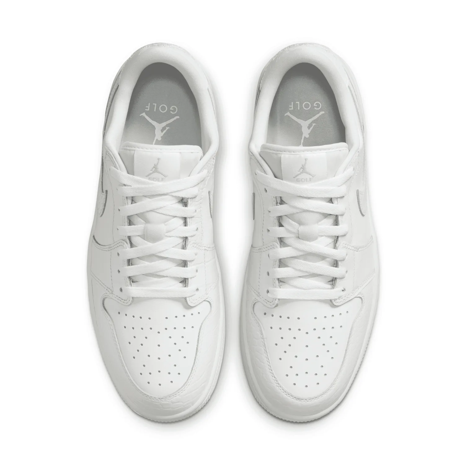Air Jordan 1 Low Golf White Croc image 3