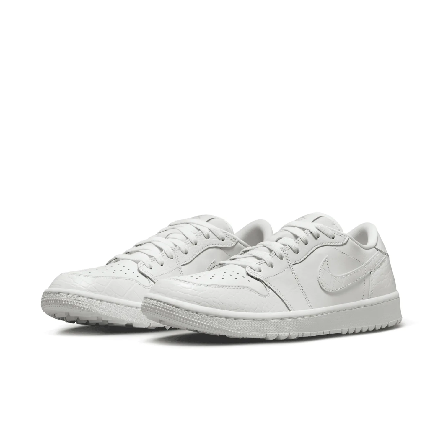 Air Jordan 1 Low Golf White Croc image 4