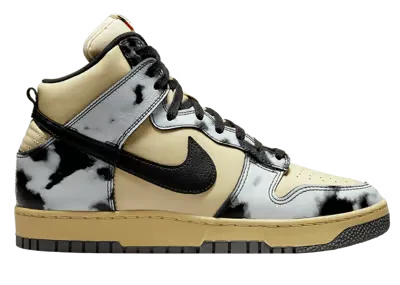Nike Dunk High 1985 Acid Wash Cream Black
