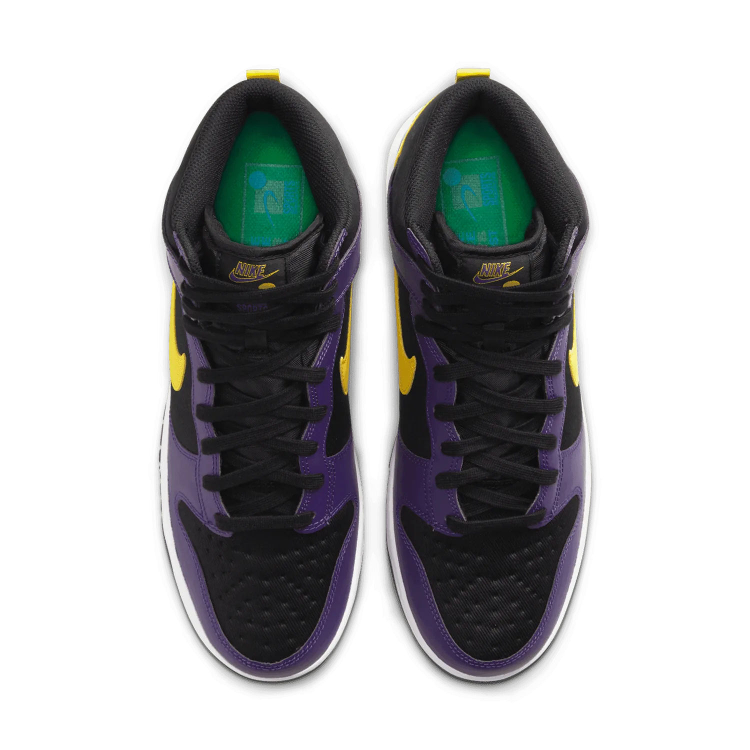 Nike Dunk High EMB Lakers image 3