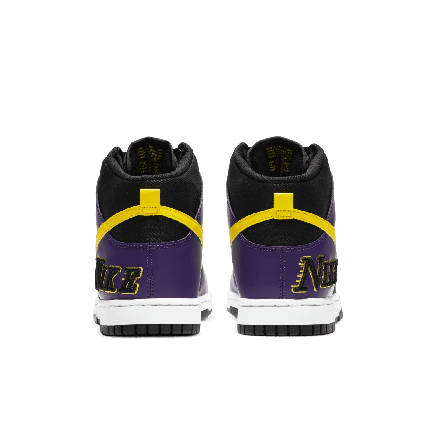 Nike Dunk High EMB Lakers image 5
