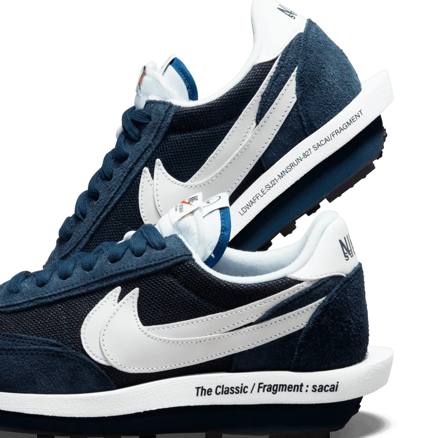 Nike LD Waffle SF Sacai fragment Blue Void image 11