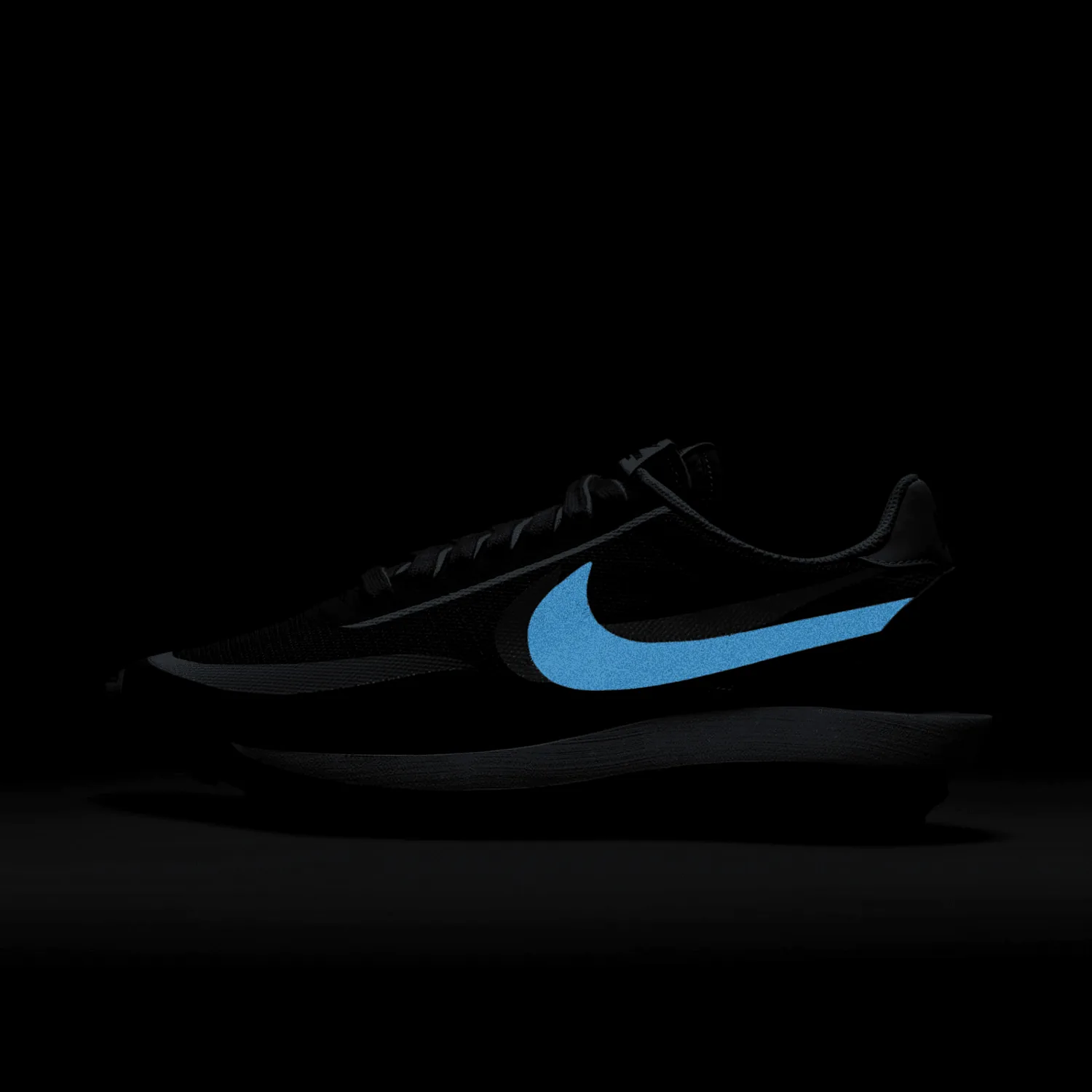Nike LD Waffle sacai CLOT Cool Grey image 11