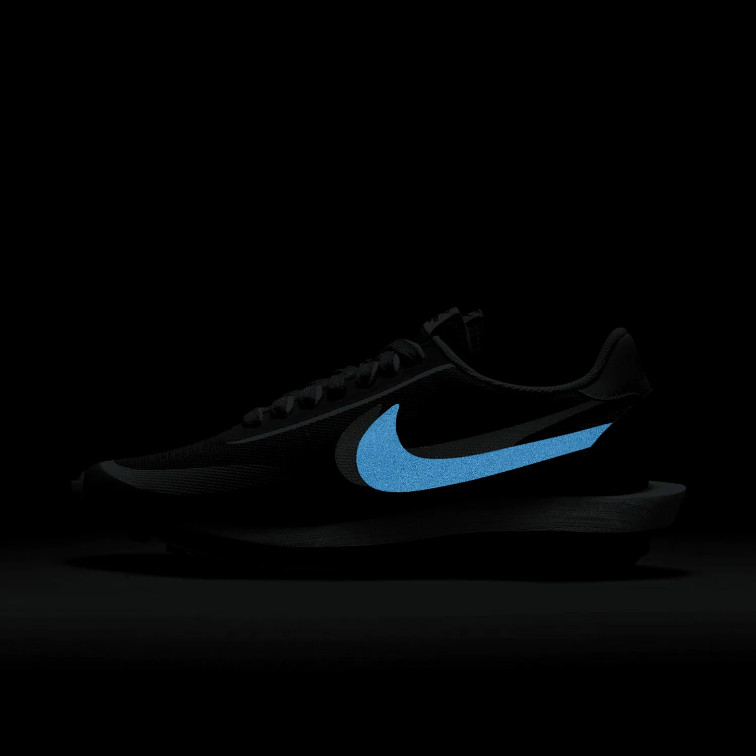 Nike LD Waffle sacai CLOT Cool Grey image 12