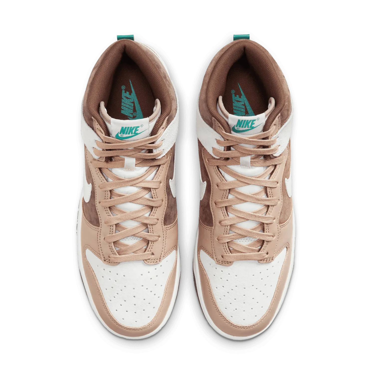 Nike Dunk High Light Chocolate image 3