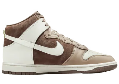 Nike Dunk High Light Chocolate