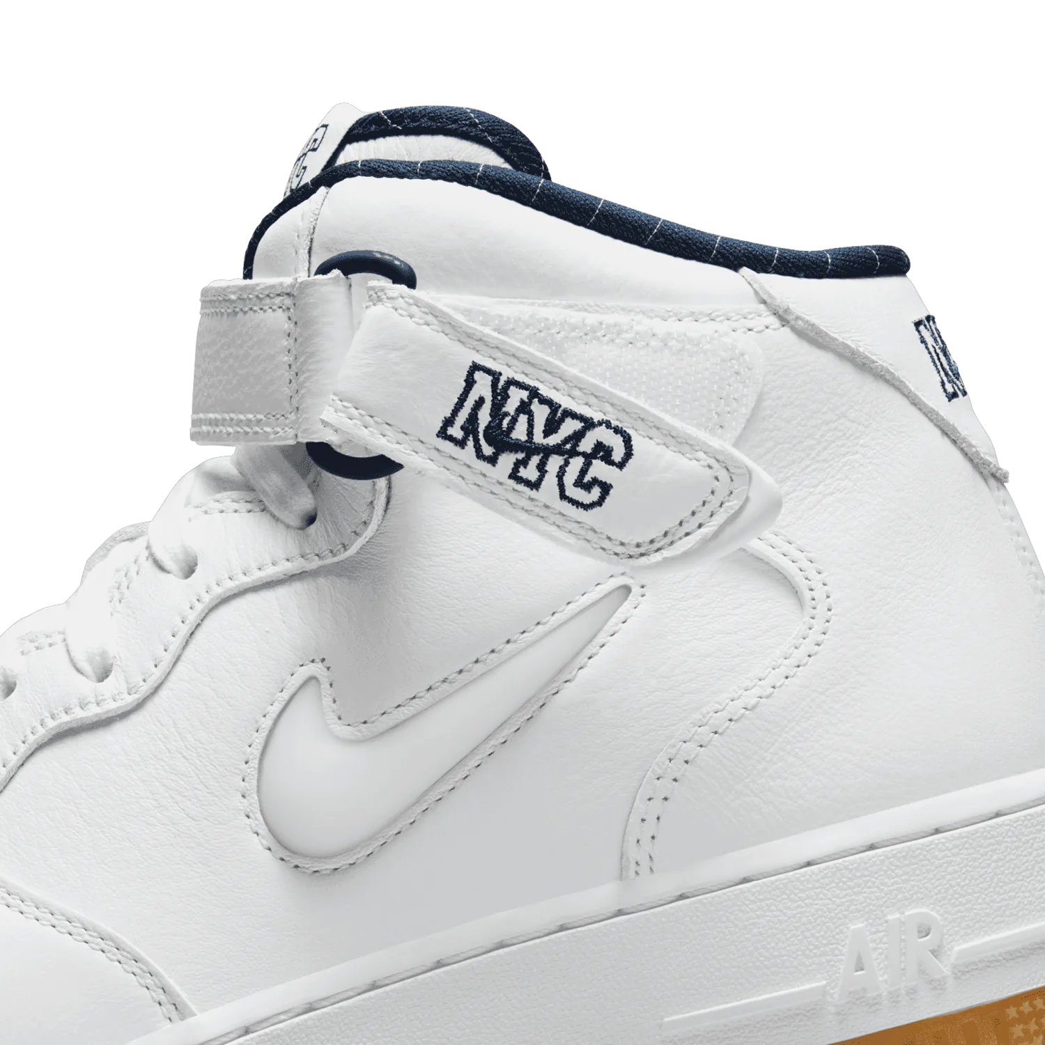 Nike Air Force 1 Mid QS Jewel NYC White Midnight Navy image 10