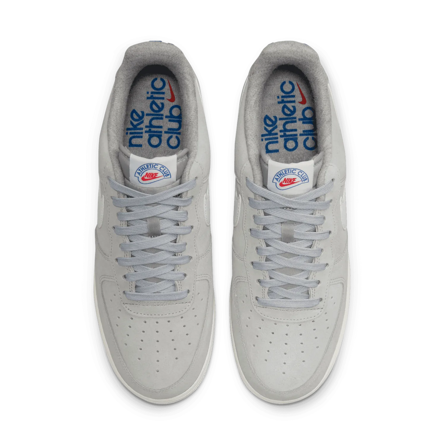 Nike Air Force 1 Low Light Smoke Grey White Sail Hyper Royal image 3