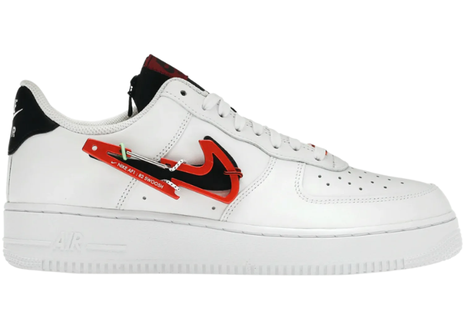 Nike Air Force 1 Low Carabiner Swoosh Red