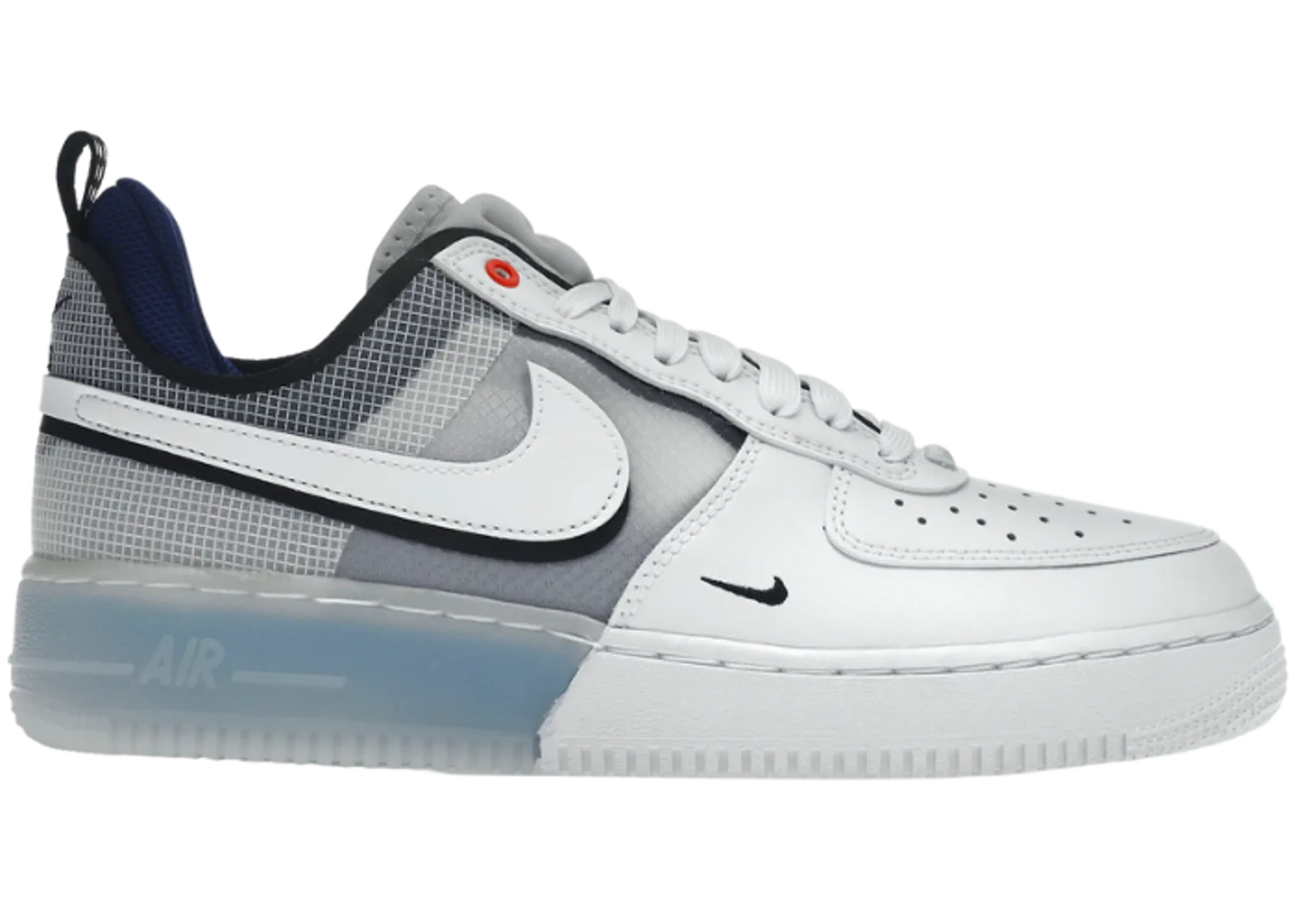 Nike Air Force 1 Low React Split White Photo Blue