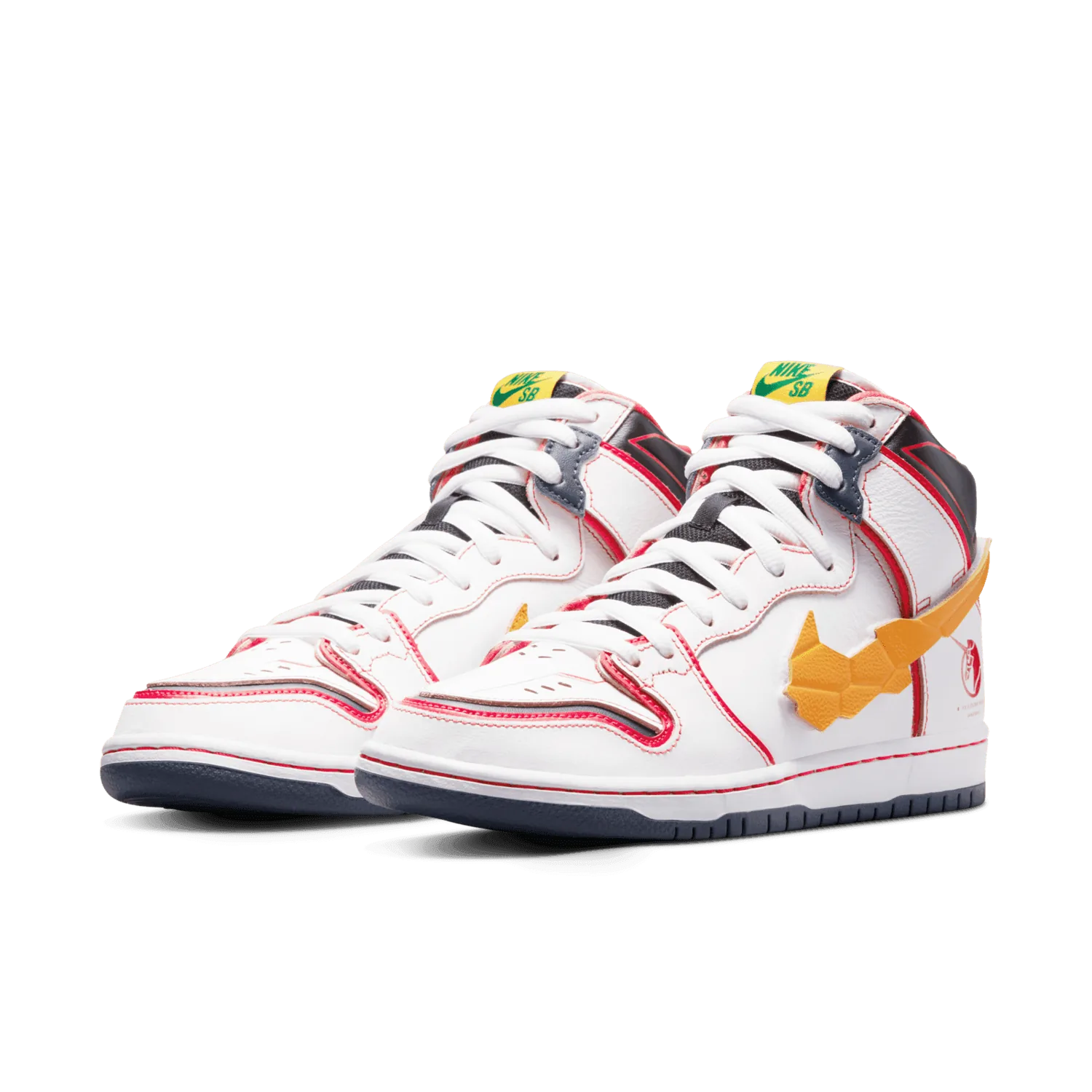 Nike Dunk SB High Gundam White image 4