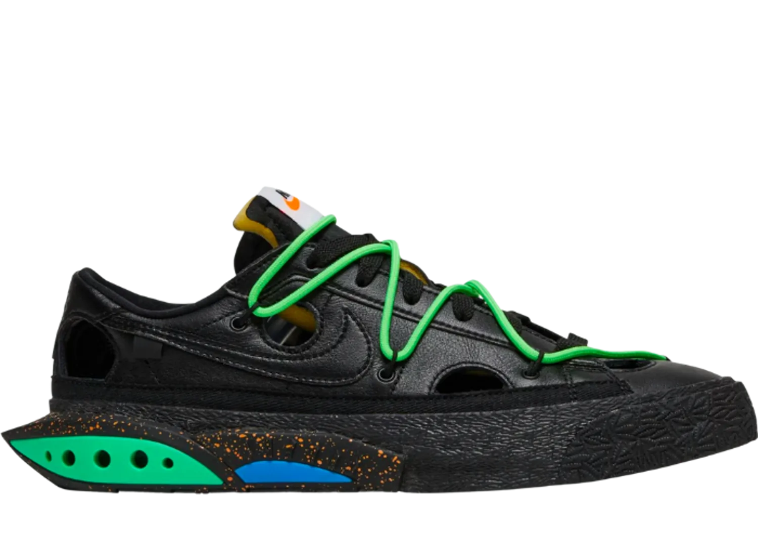 Nike Blazer Low 77 Off-White Electro Green