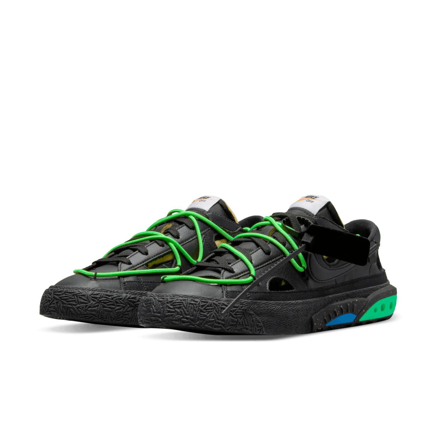 Nike Blazer Low 77 Off-White Electro Green image 8
