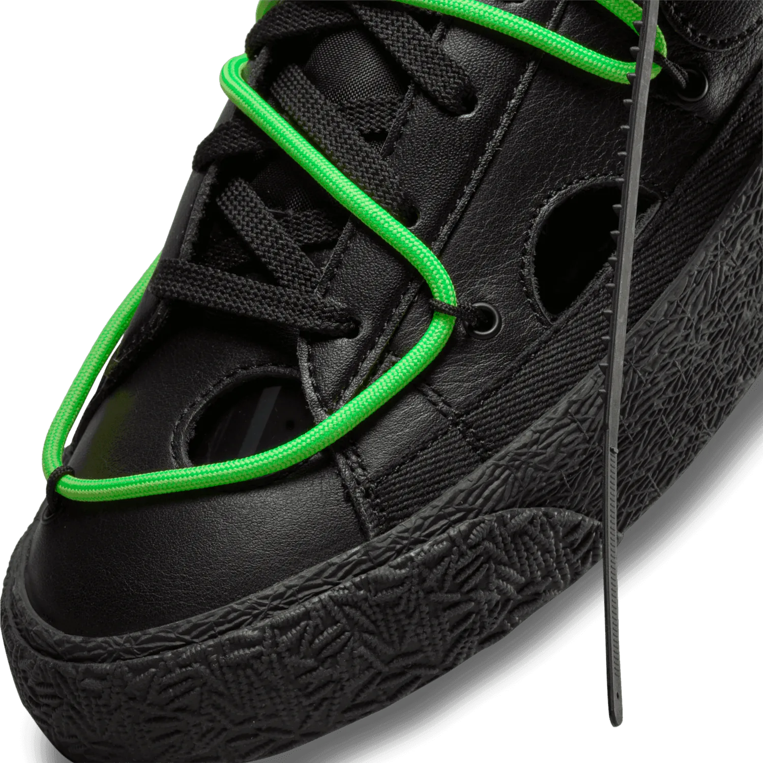 Nike Blazer Low 77 Off-White Electro Green image 10
