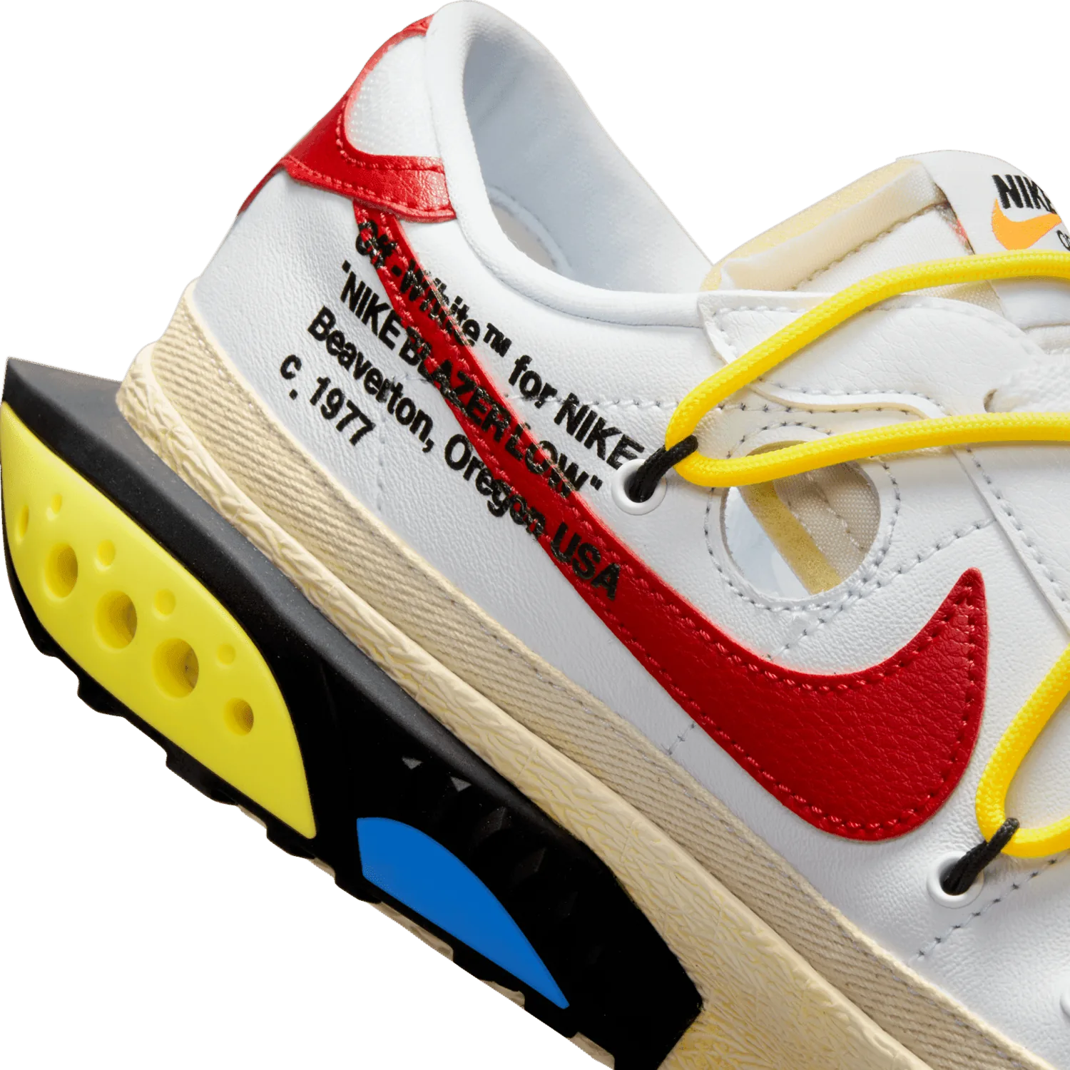 Nike Blazer Low 77 Off-White University Red image 13