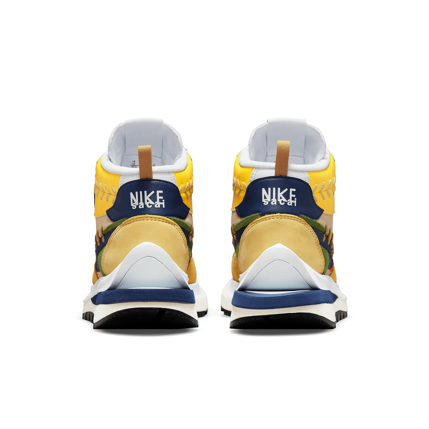 Nike Vaporwaffle sacai Jean Paul Gaultier Sesame Blue image 5