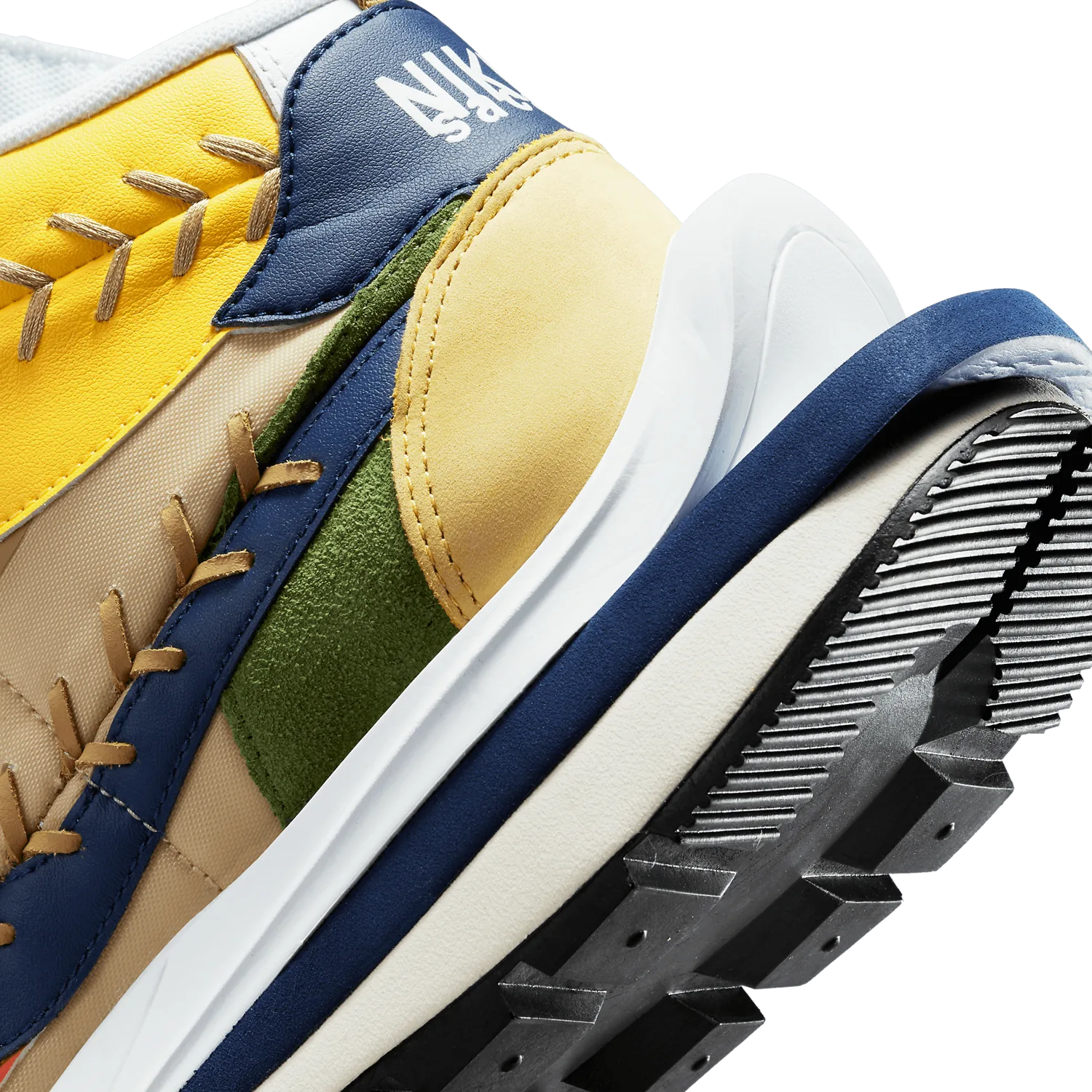 Nike Vaporwaffle sacai Jean Paul Gaultier Sesame Blue image 7