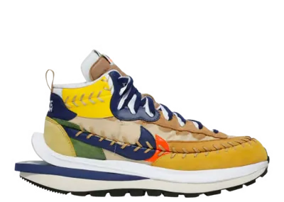 Nike Vaporwaffle sacai Jean Paul Gaultier Sesame Blue