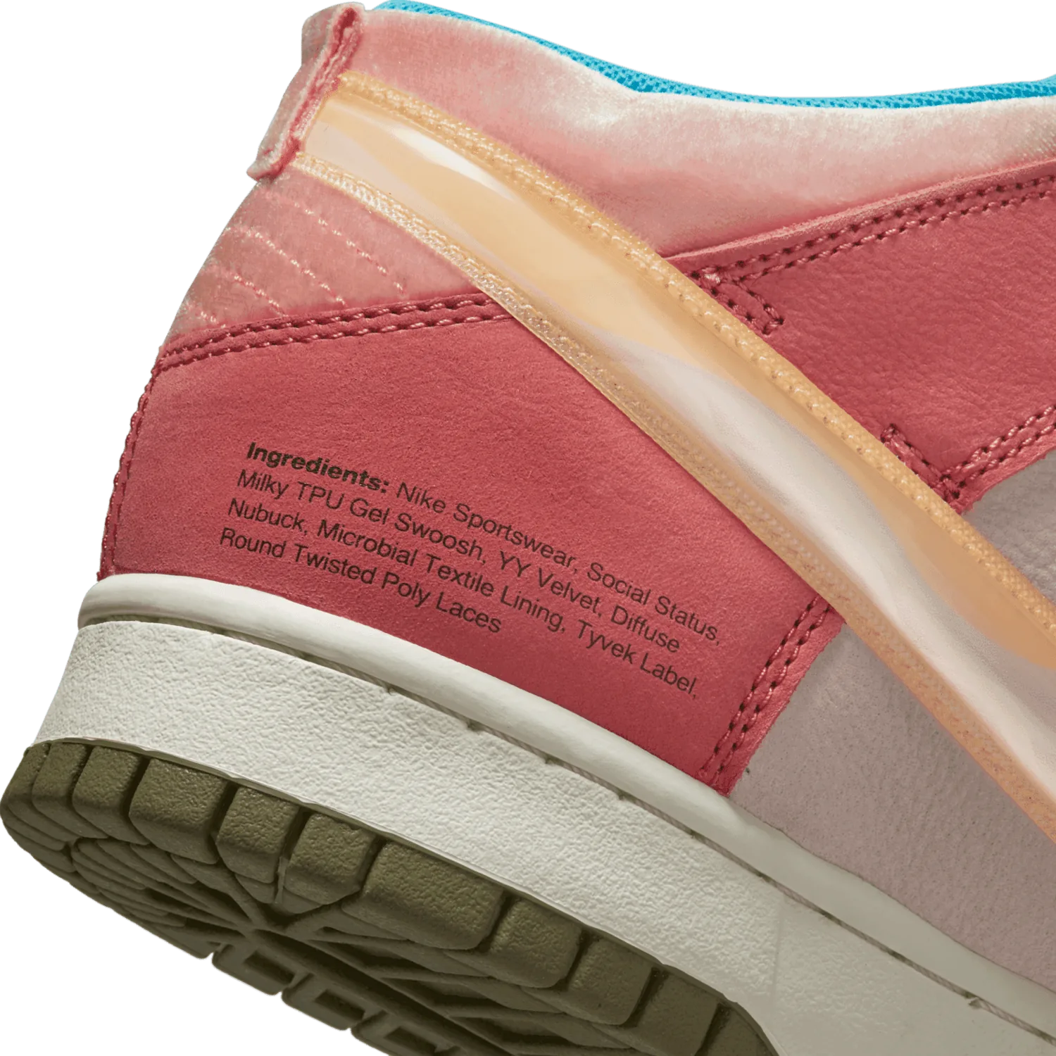 Nike Dunk Mid Social Status Free Lunch Strawberry Milk image 15