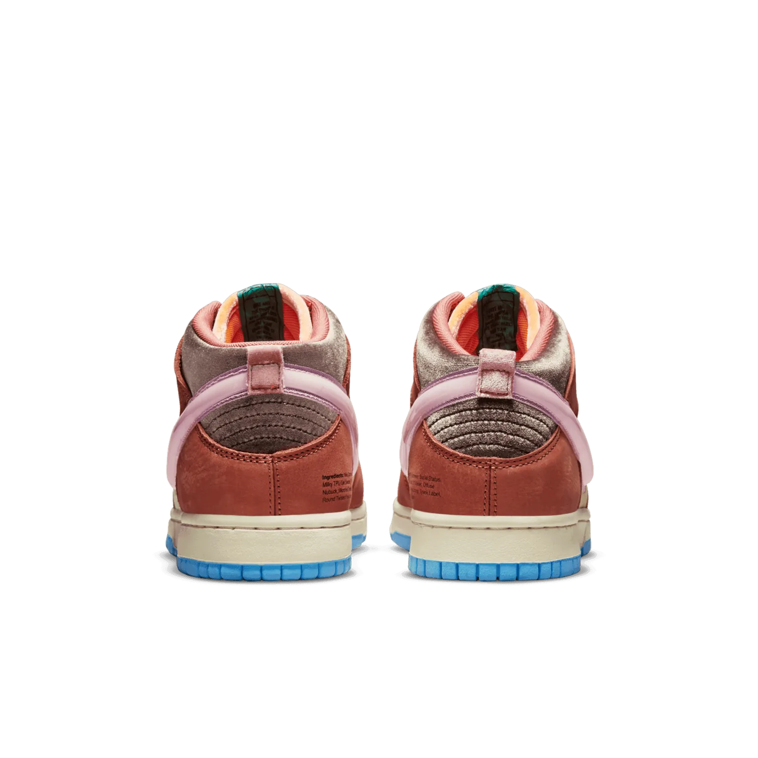Nike Dunk Mid Social Status Milk Carton Burnt Brown image 10
