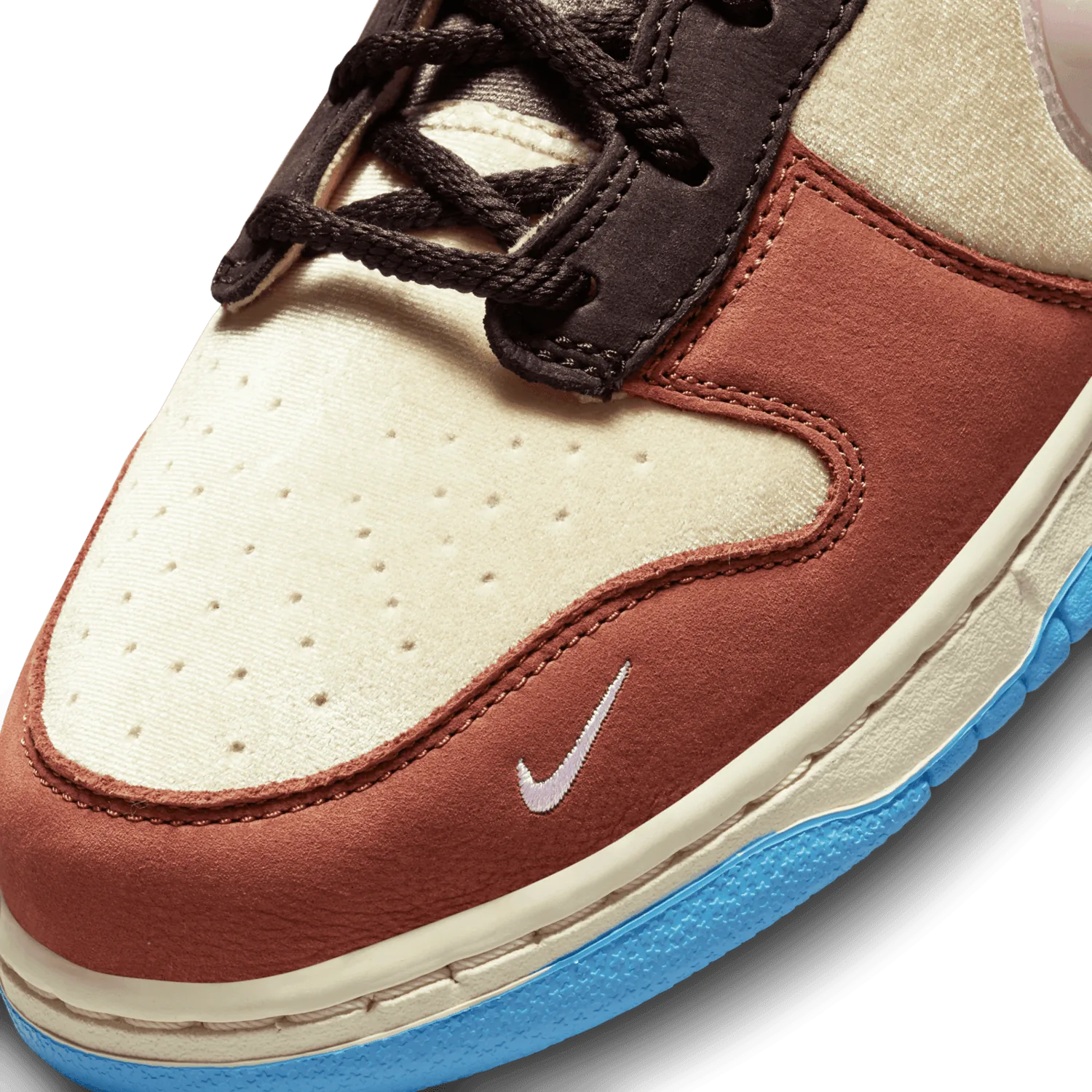 Nike Dunk Mid Social Status Milk Carton Burnt Brown image 11