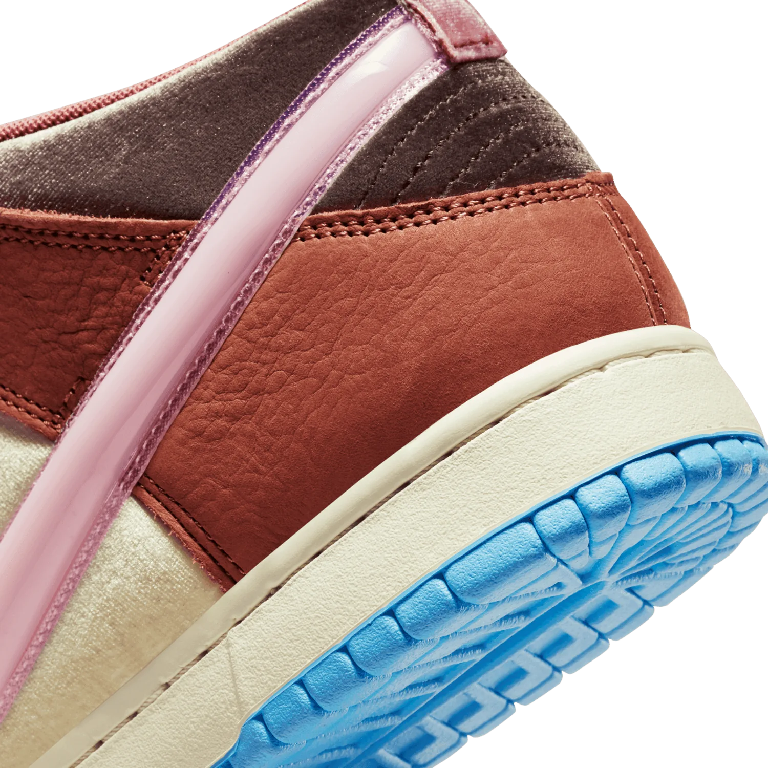 Nike Dunk Mid Social Status Milk Carton Burnt Brown image 12