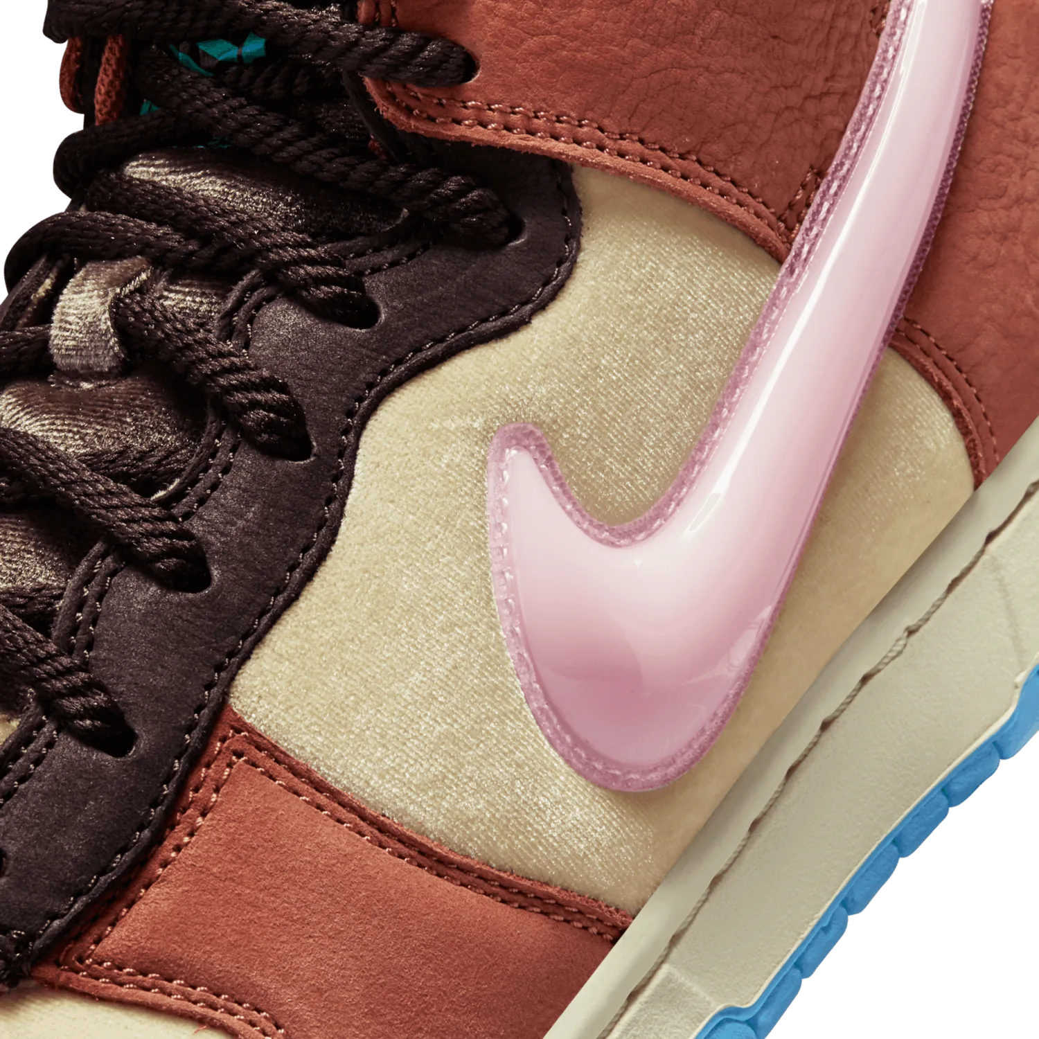 Nike Dunk Mid Social Status Milk Carton Burnt Brown image 14